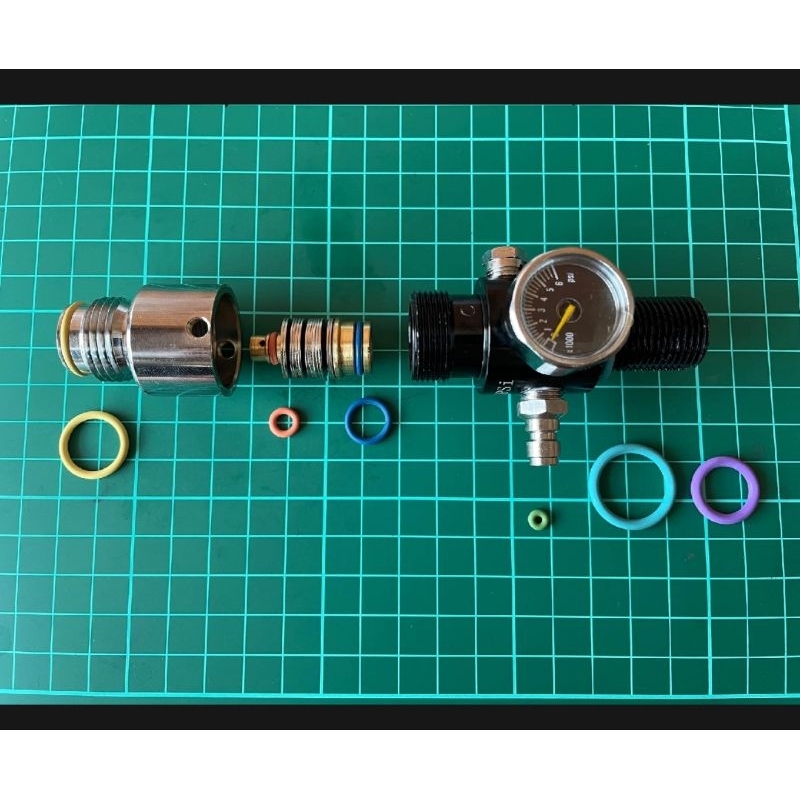 oring set regulator bahan FKM shore 90 import / sil set regulator import bahan FKM shore 90  - sil s