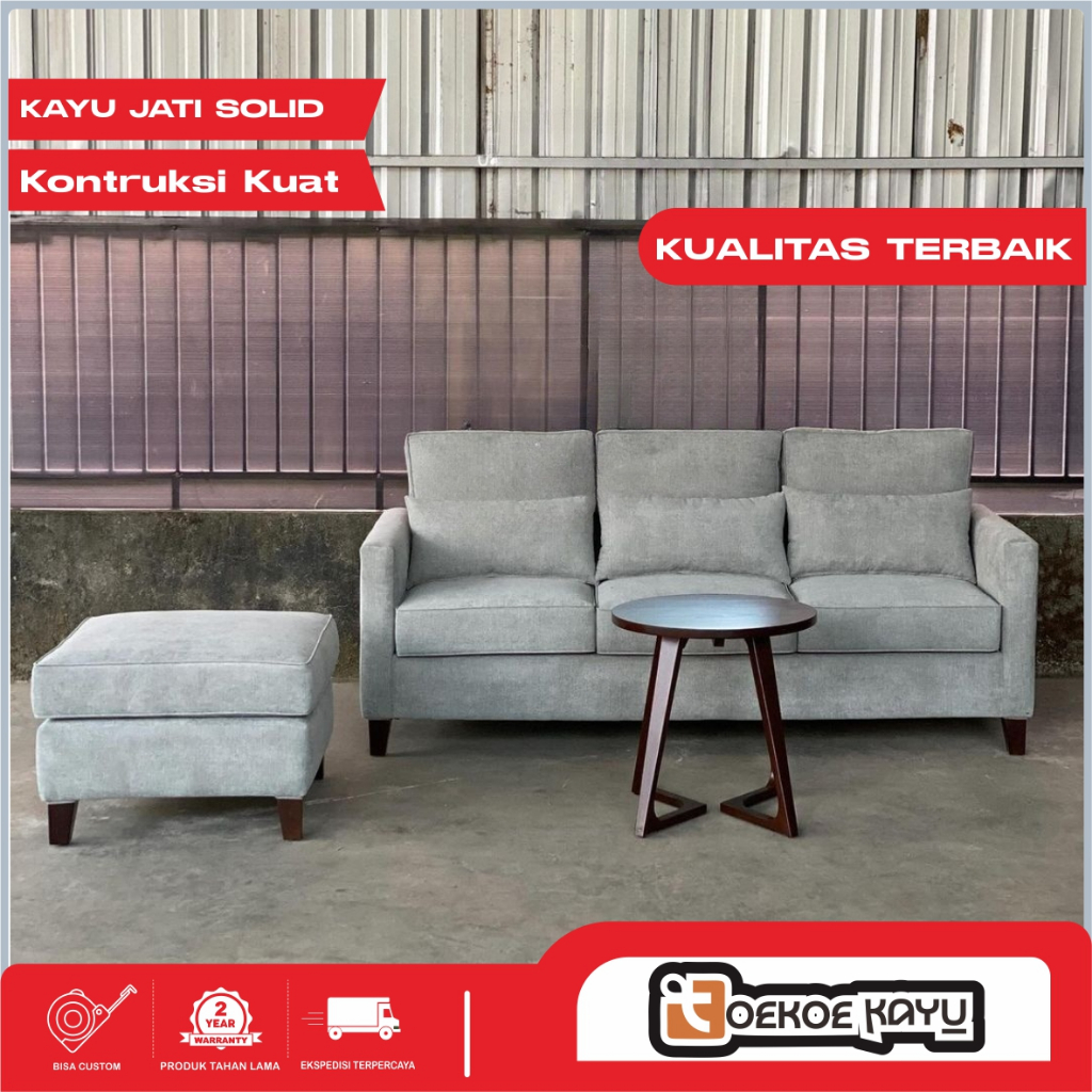 kursi sofa, kursi tamu trendy kain bludru