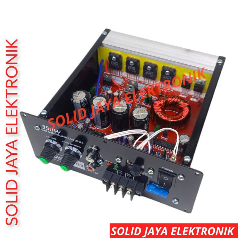 Power monoblock/power subwoofer mobil