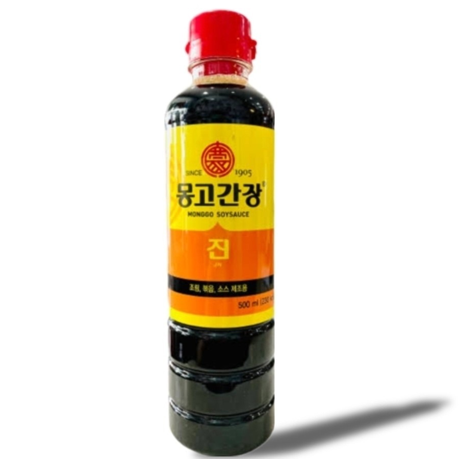 

Monggo Jin Soy Sauce /Kecap Asin Asli Korea 500ml - HALAL