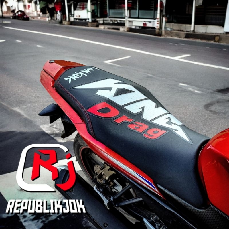 Kulit Jok Kingdrag Custom Vixion, CB150R, VERZA, Mega Pro,Tiger, NINJA R