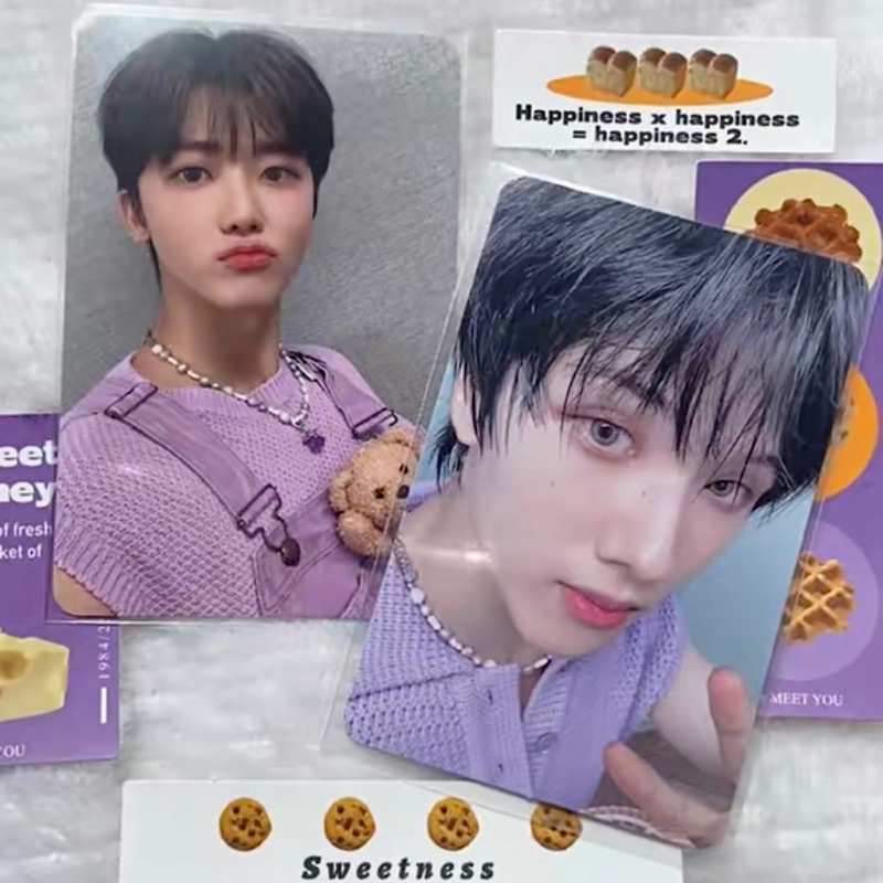 PC photocard jisung golden age kpopmerch jaemin collecting boneka ungu pout