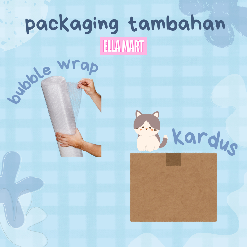 

TAMBAHAN PACKING BUBBLE WRAP DAN KARDUS