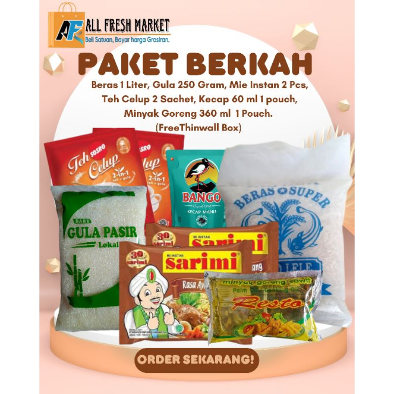 

PAKET SEMBAKO MURAH DAN HAMPERS TAS ANYAMAN JUMAT BERKAH