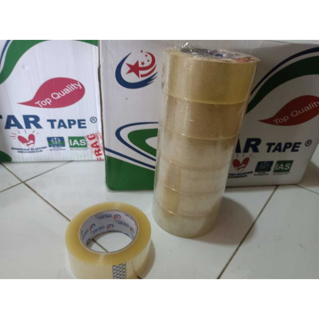 

Lakban (per pcs) 200 Yard x 45 mm