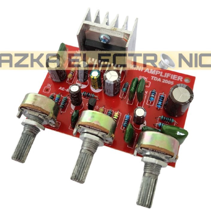 KP8 Kit M Power Amplifier Speaker Aktif TDA 25 Mono 4W 12V DC AE6