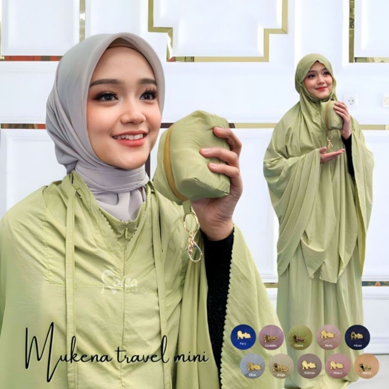 Mukena safar Travel mini by Raisa hijab