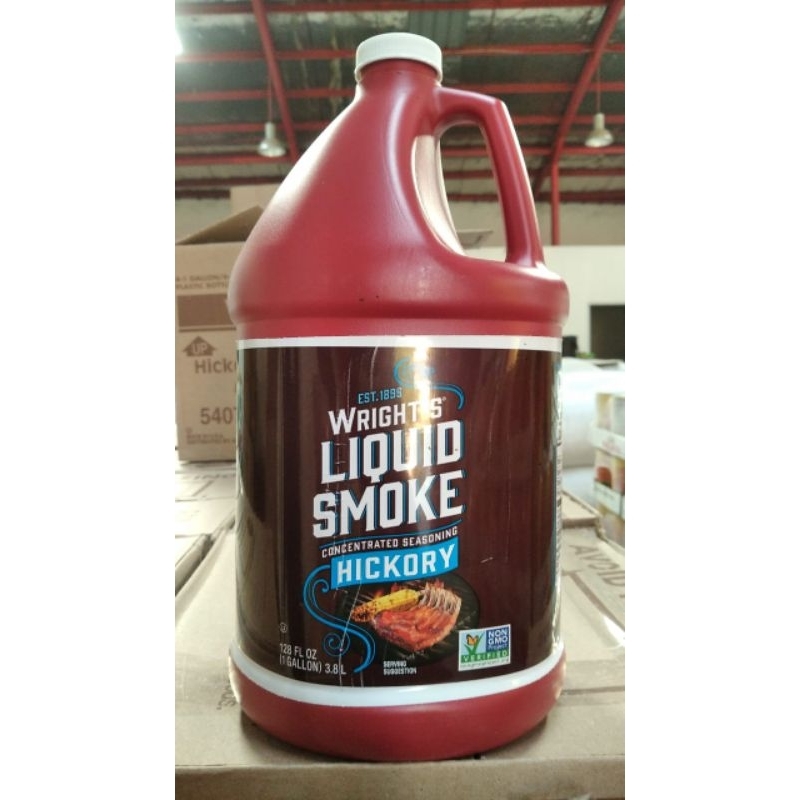 

Wright Liquid Smoke Hickory - Saus / saos perasa asap 3.8 L