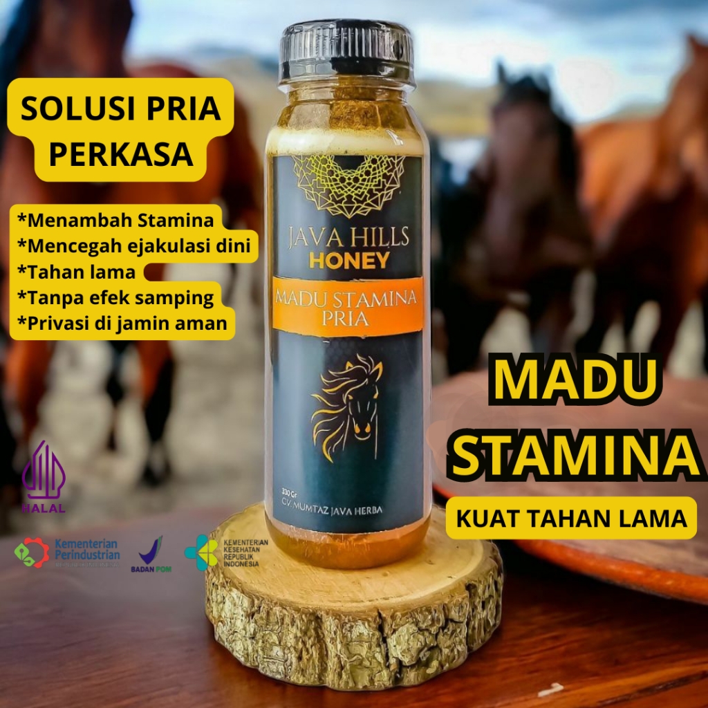 

MADU STAMINA KUAT PERKASA VITALITAS PRIA DEWASA TAHAN LAMA MENINGKATKAN DAYA TAHAN TUBUH
