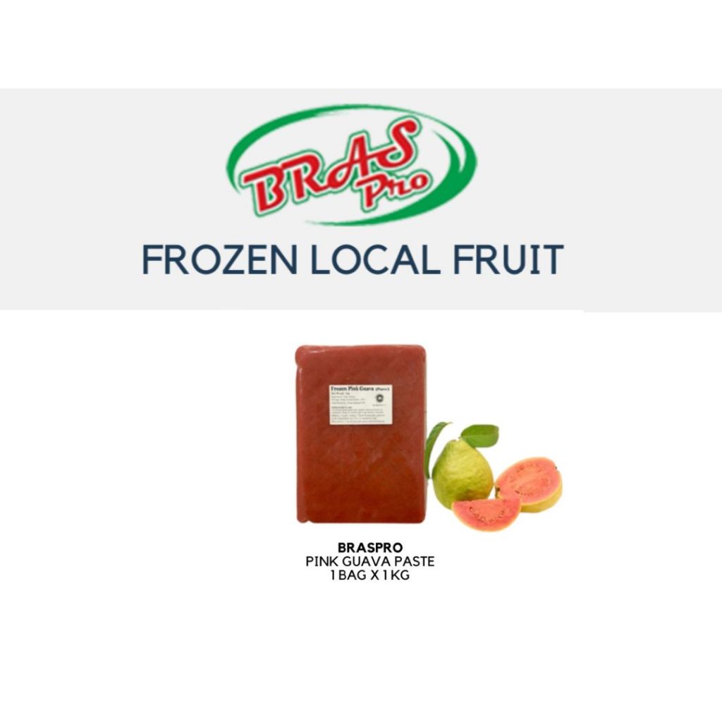 

FROZEN GUAVA PASTE | PUREE GUAVA BRASPRO