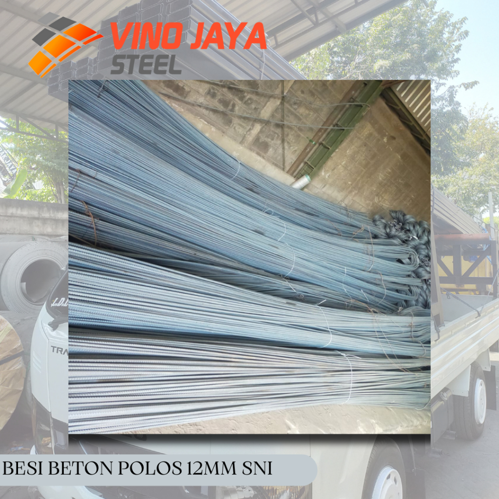 Besi Beton Polos 12mm SNI