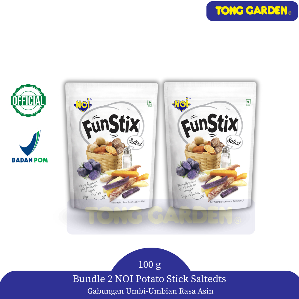 

Bundle 2 Tong Garden NOI Fun Stick - Aneka Stik Umbi Rasa Asin 80 g