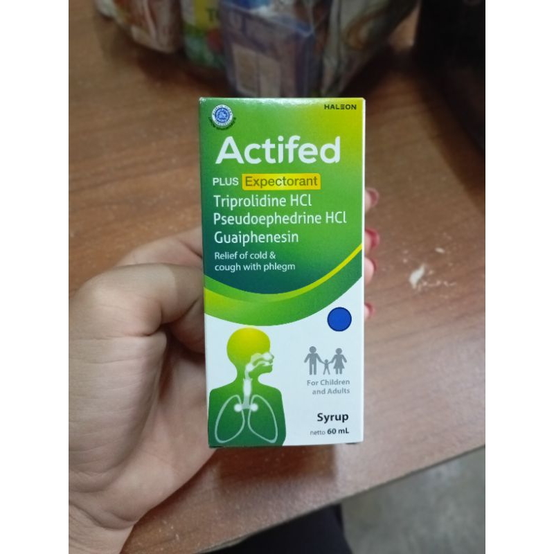 actifed plus expectorant
