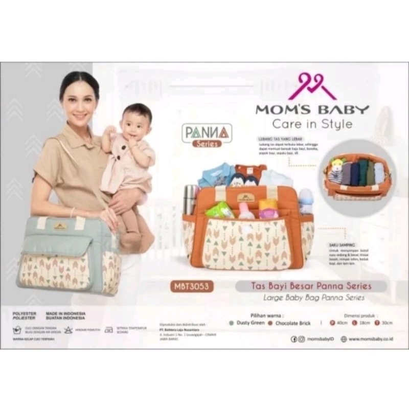 Mom's Baby Tas Baby Besar Panna Series - MBT3053