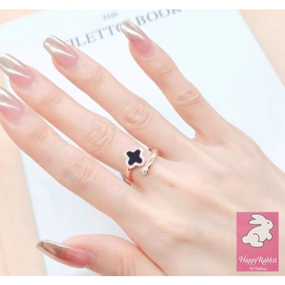 HappyRabbit - Cincin CLV 04, Titanium CS023