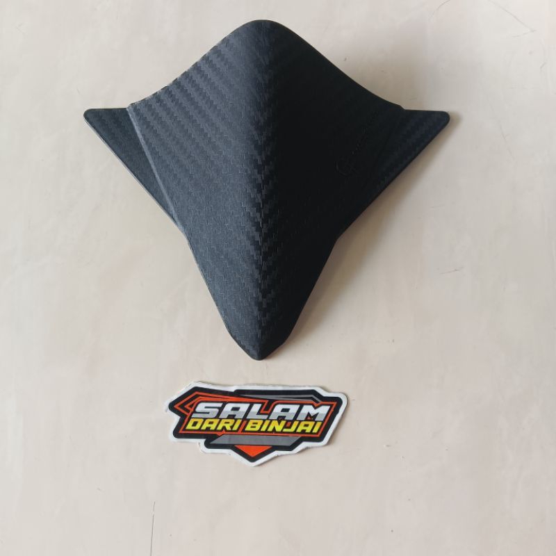 Visor Hitam Karbon Beat Fi Tahun 2016-2021 / Windshield Beat Fi 2016-2021 / Visor Honda Beat Fi