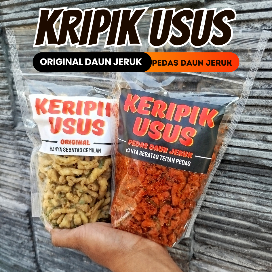 

Keripik usus crispy kripik usus ayam kemasan 250 gram