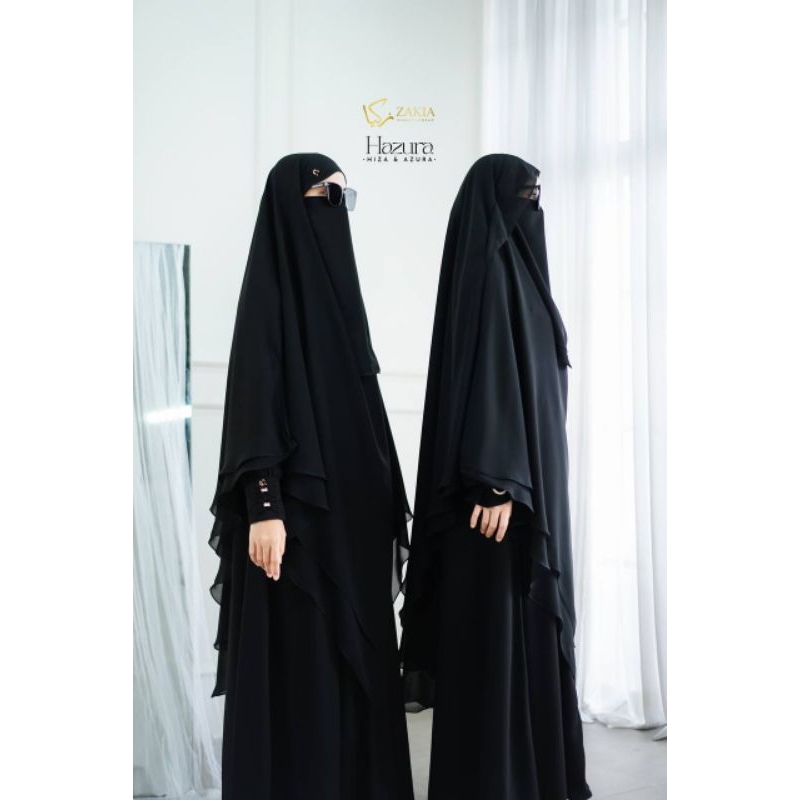 FK Poni Siffon Arab Jetblack/FK Poni Chiffon silk/French Khimar Instan/FK instan/FK Tali/FK dark gre