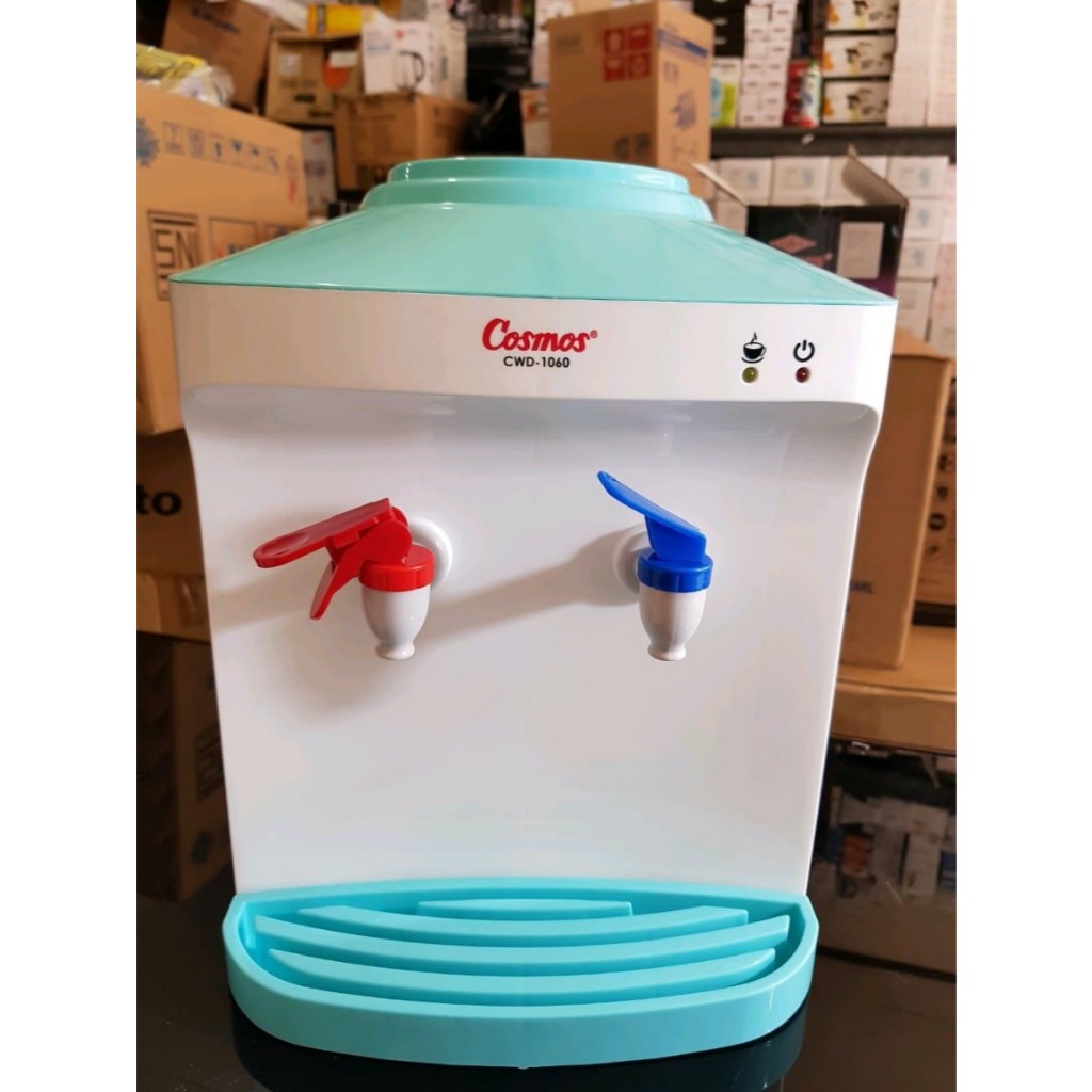 Dispenser Cosmos Mini Portable CWD 1060 / CWD-1060 Galon Atas - Panas dan Normal
