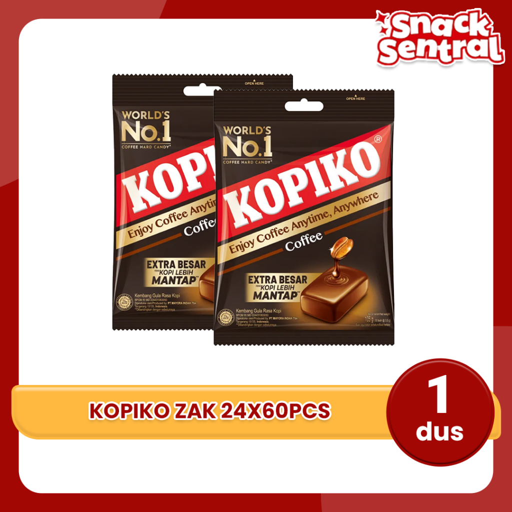

Permen Kopiko Classic 175 g [50 Pcs/ 1 Bag]