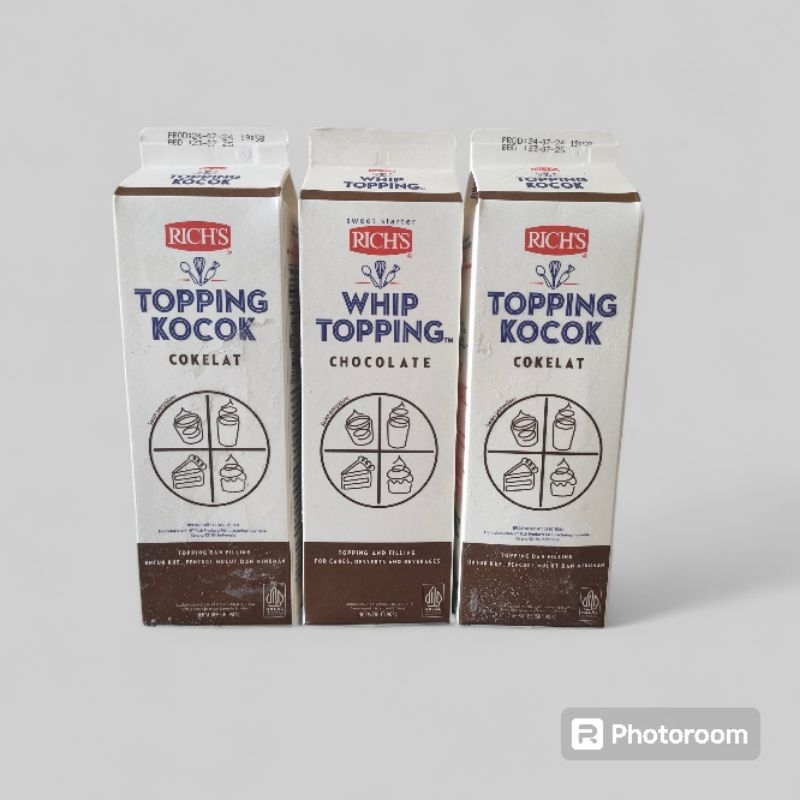 

Rich's Whip Topping Chocolate 907 ml