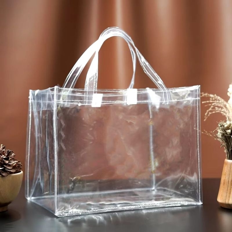 

Tas mika transparan premium tebal/tas ulang tahun/souvenir tas