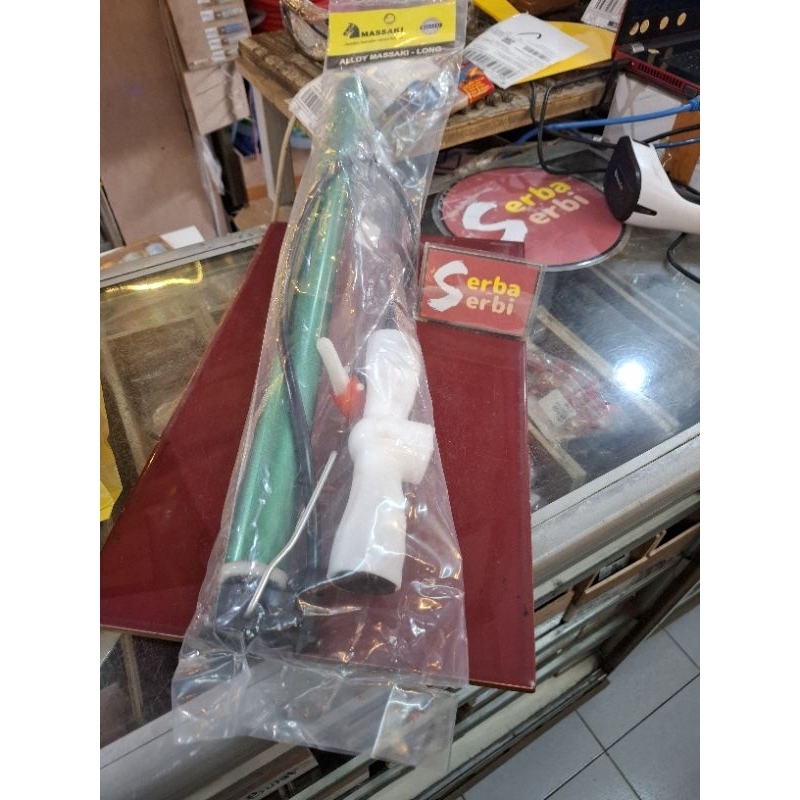(POMPA SEPEDA) Isi angin ban motor kendaraan alloy
