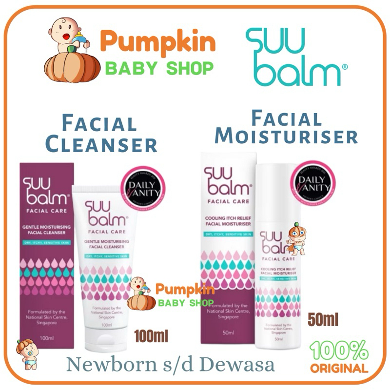 Suu Balm Face Wash / SuuBalm Face Cooling itch Relief Moisturiser