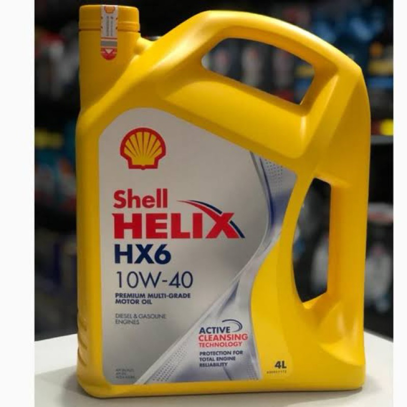 shell helix hx6 10W-40 100% ORIGINAL