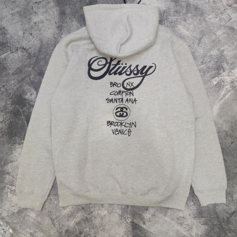 Hoodie Stussy Tour second bekas