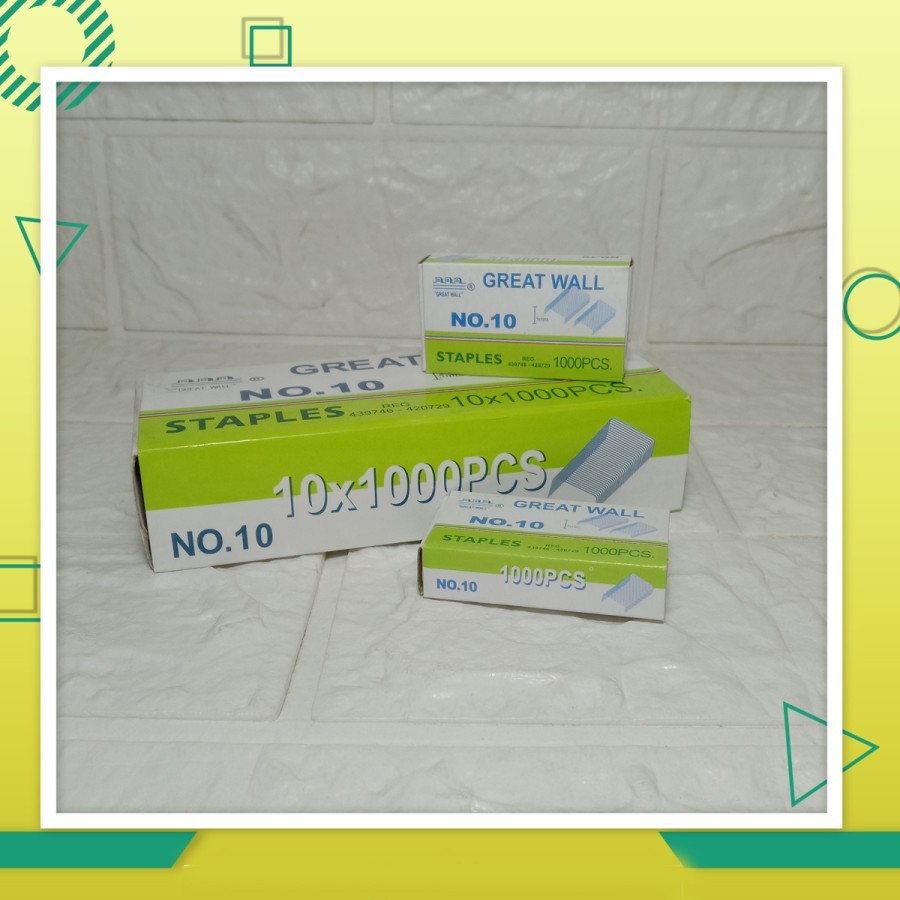 

ISI STAPLES NO.10 ( KECIL )
