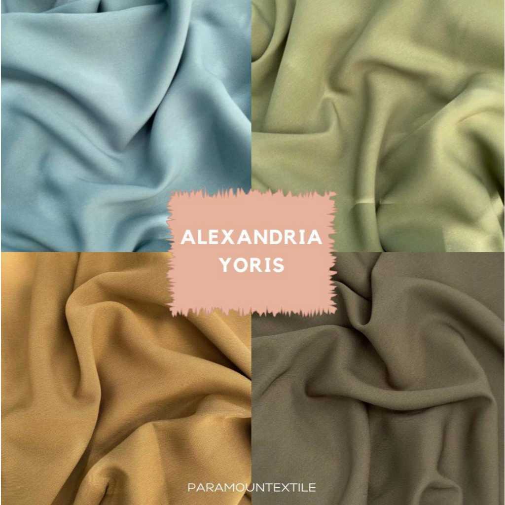 KAIN ALEXANDRIA YOURIS EXCLUSIVE ORIGINAL / KAIN PAULISTA METERAN / BAHAN SARIMBIT PREMIUM / KAIN GA