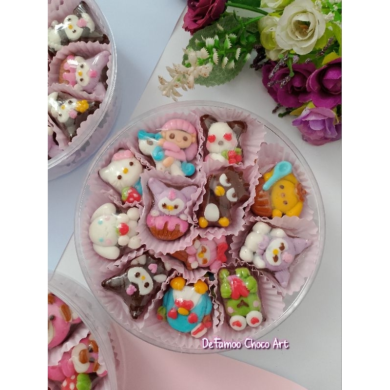 

coklat karakter sanrio mix