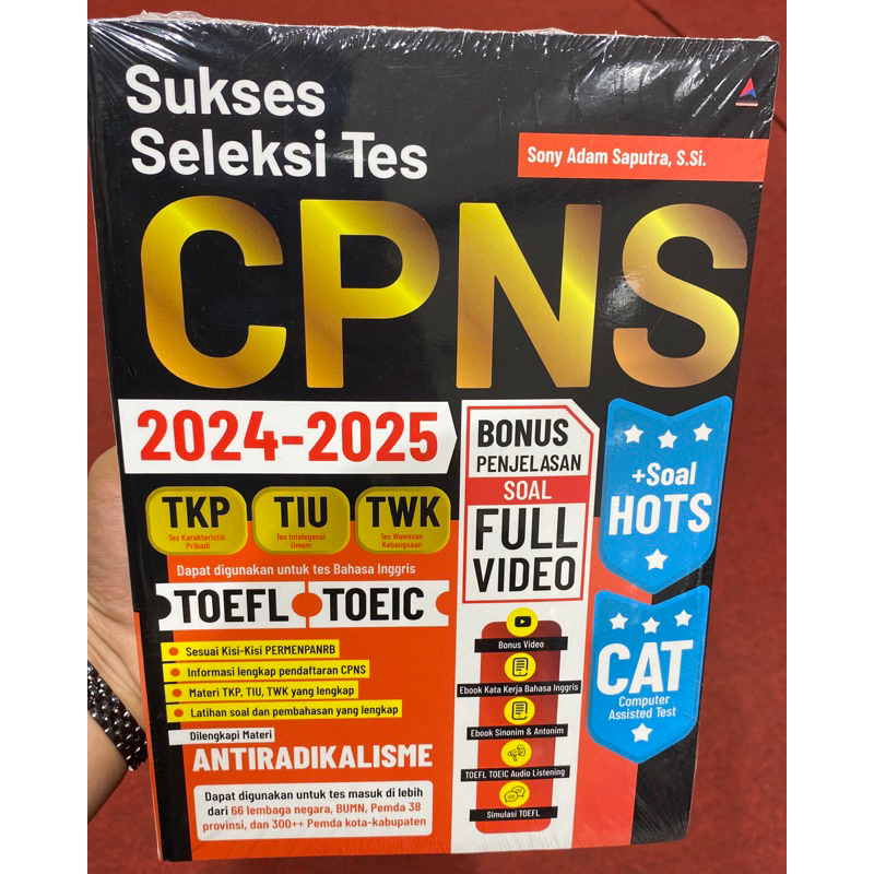 BUKU PELATIHAN SKD CPNS TAHUN 2024 TKP TIU TWK