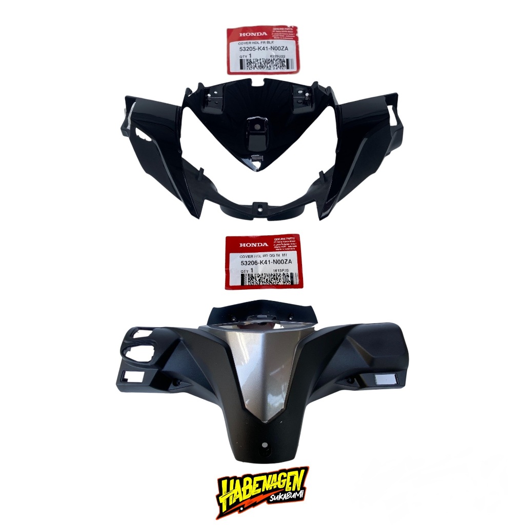 BATOK SUPRA X 125 FI | cover kaper kaver kafer bodi body batok kepala sepasang pasang depan belakang