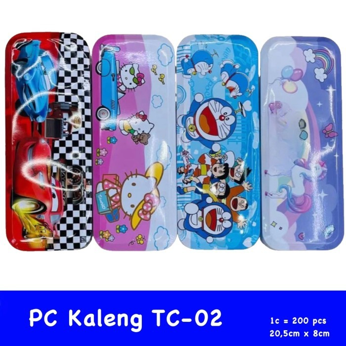 

TC-02 Pensil Case/Tempat Pensil Kaleng (PCS)