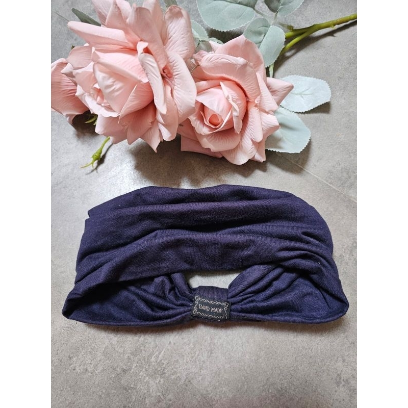 bandana rambut lebar aksesoris rambut