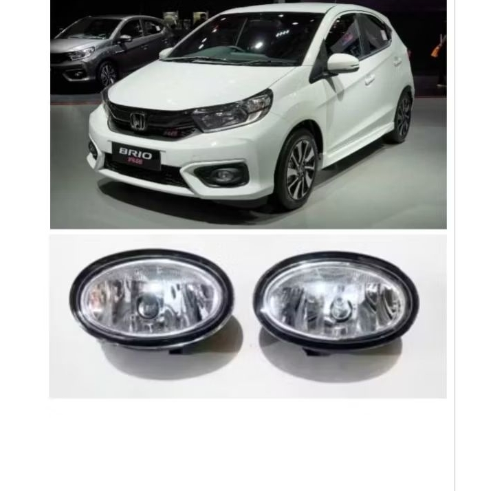 foglamp mobil Brio RS / lampu kabut foglamp Honda Brio RS 2016 2017 2018 2019 2020 2021 2022 2023