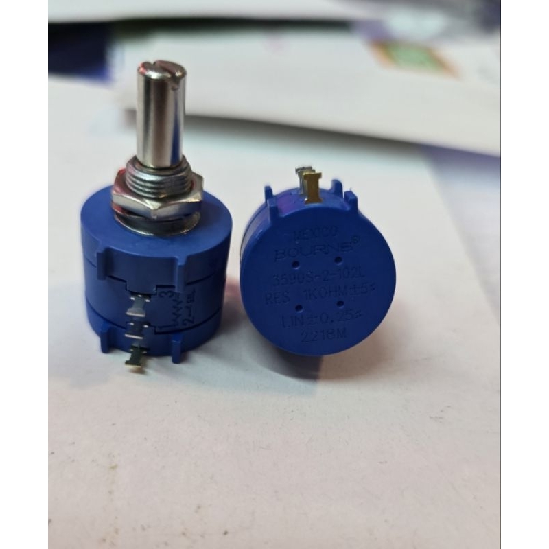 Potensio Bourns Mexico 1K Multiturns 10 Putaran ORI