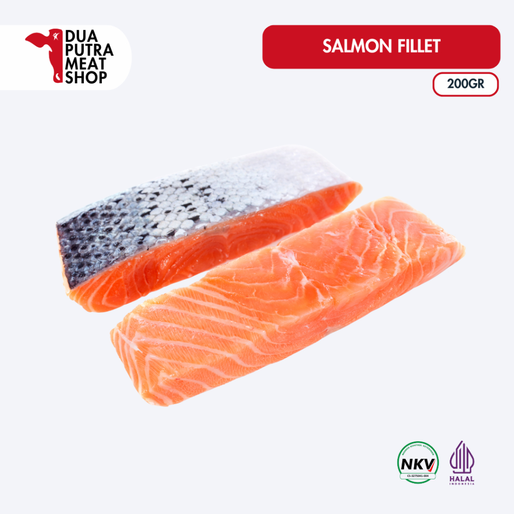 

Salmon Fillet 200gr Super Premium / Norwegian Salmon Fresh