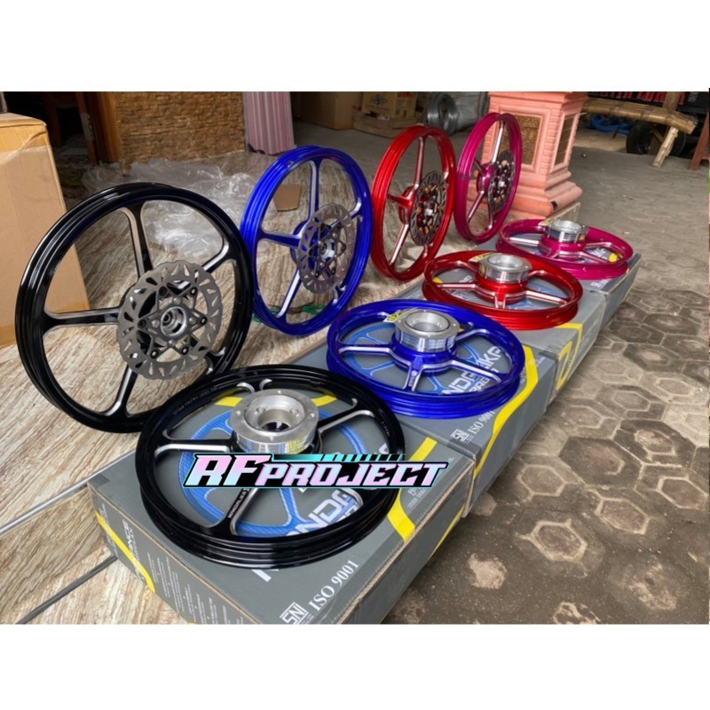 Velg Power Mandalika P5 140/160x17 - Aerox | PCX 150 | PCX 160 | Mio - Original