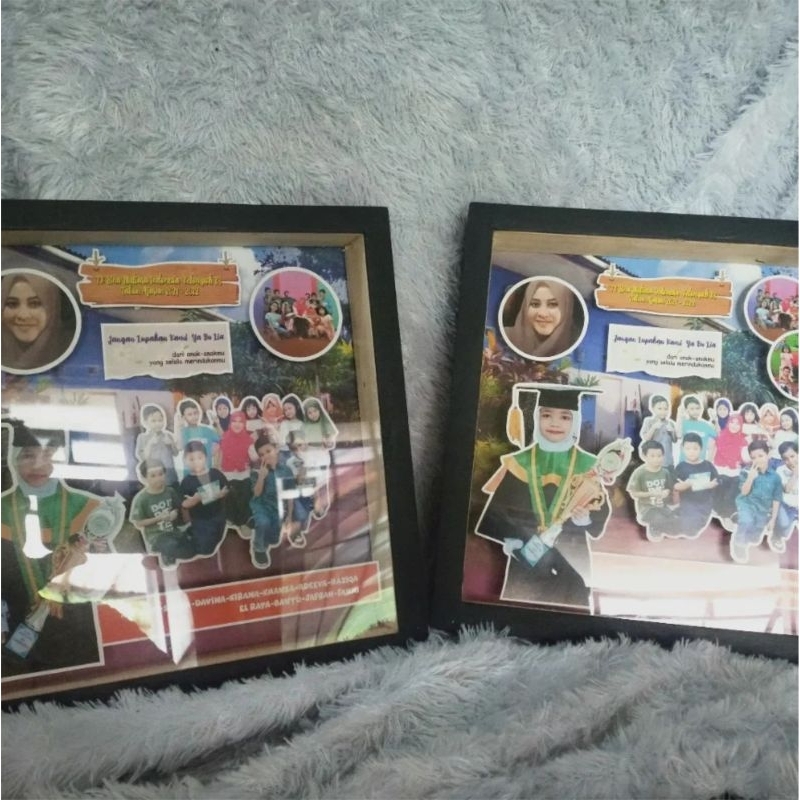 Frame 3d, Scrapbox, Pop Up Box, Frame Mahar 30x40 cm