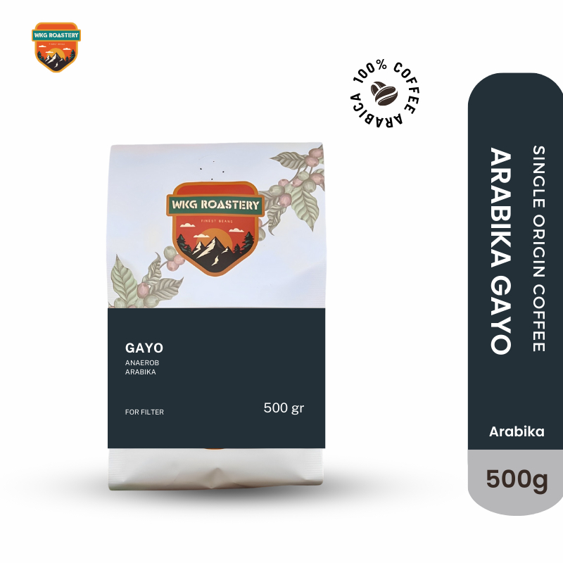 

Kopi Arabica Gayo Anaerob 500 gr Biji Kopi Utuh Arabica Bubuk Kopi Gayo Anaerob