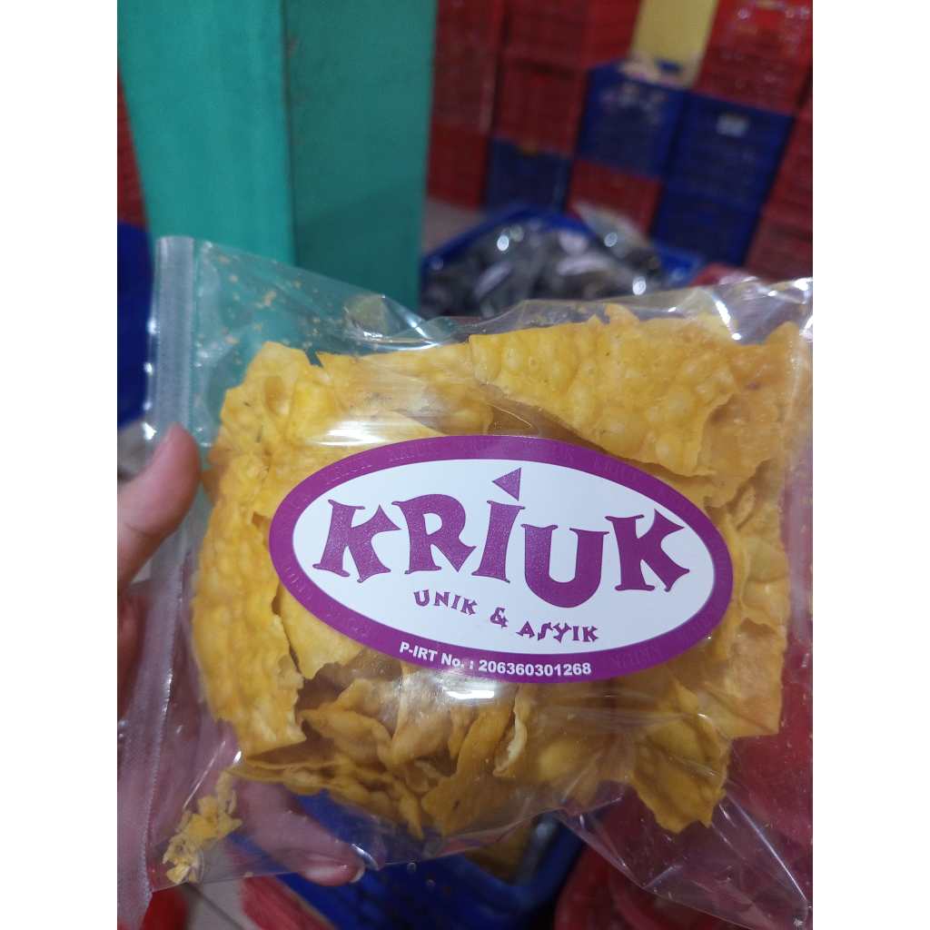 

KRIUK KRUPUK PANGSIT RENYAH DAN ENAK