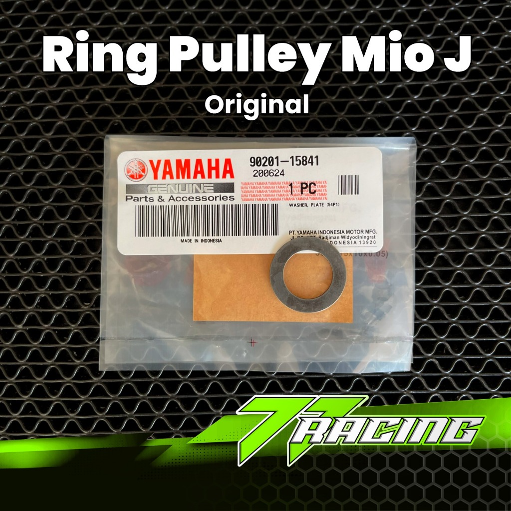 RING PULLEY MIO J -Ring Pulley Tambahan Pulley Non Bubut Pulley Bubut 77 racing Ring Mio J