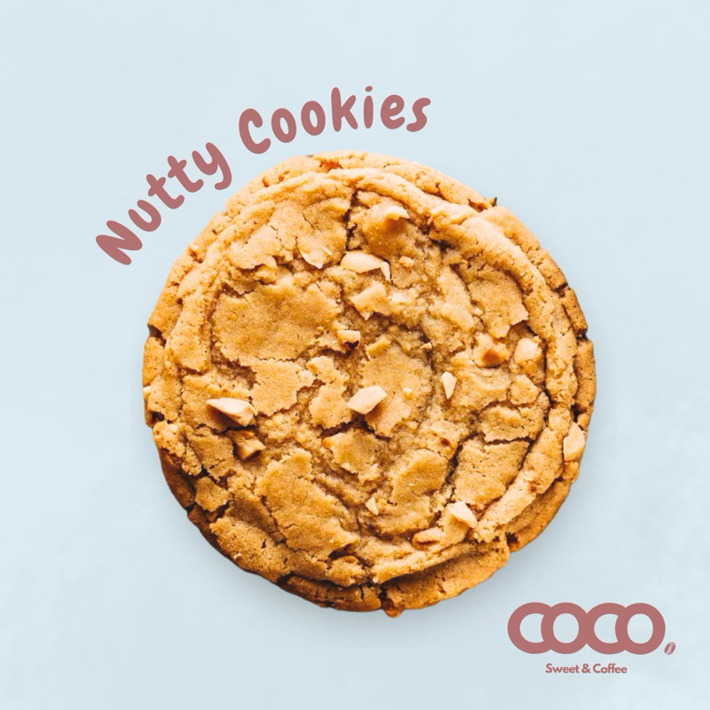 

Nutty Cookies with Stuffed Peanut Butter - Soft Cookies