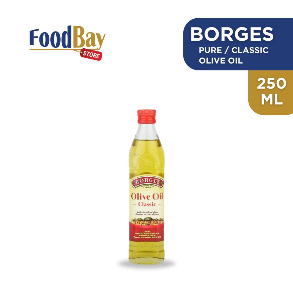 

BORGES Pure Olive Oil 250 ml / Minyak Zaitun Classic 250ml