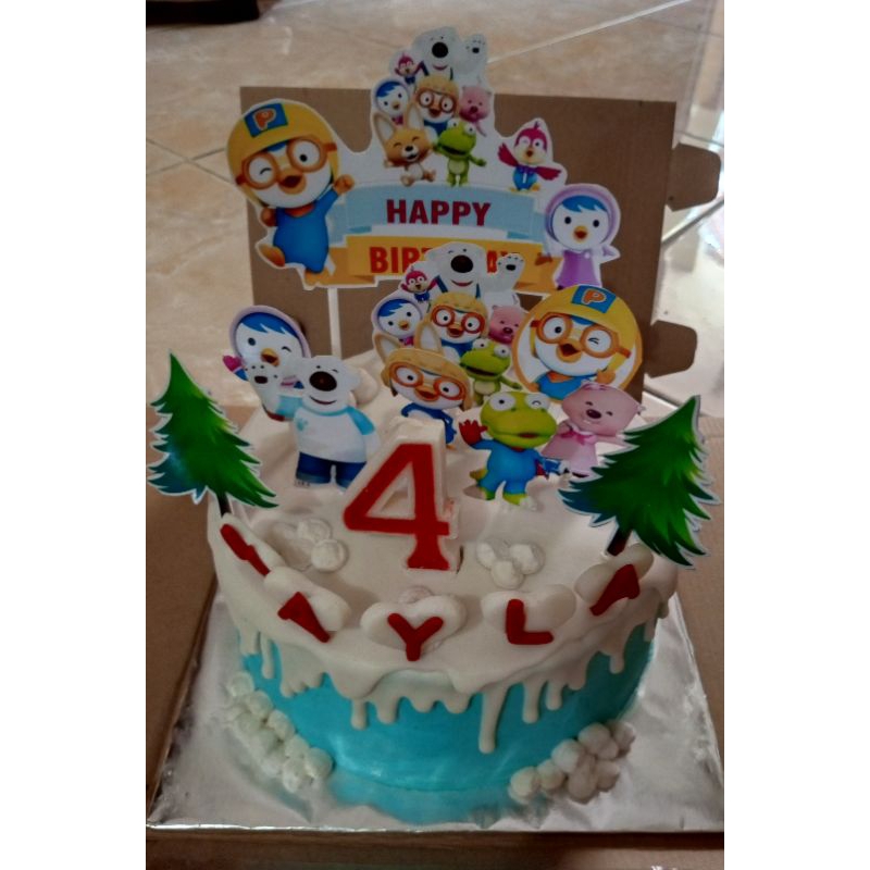 

kue ulang tahun pororo