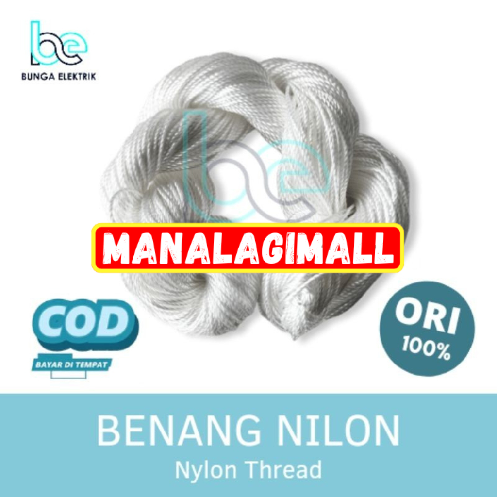 BENANG NILON TALI NILON TALI IKAT LILITAN GULUNG DINAMO BENANG NYLON