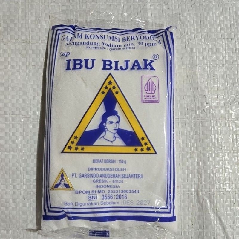 

Garam cap ibu bijak beryodium 150g